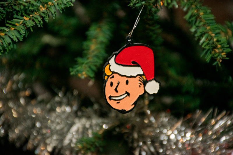 Fallout Vault Boy Christmas Ornament