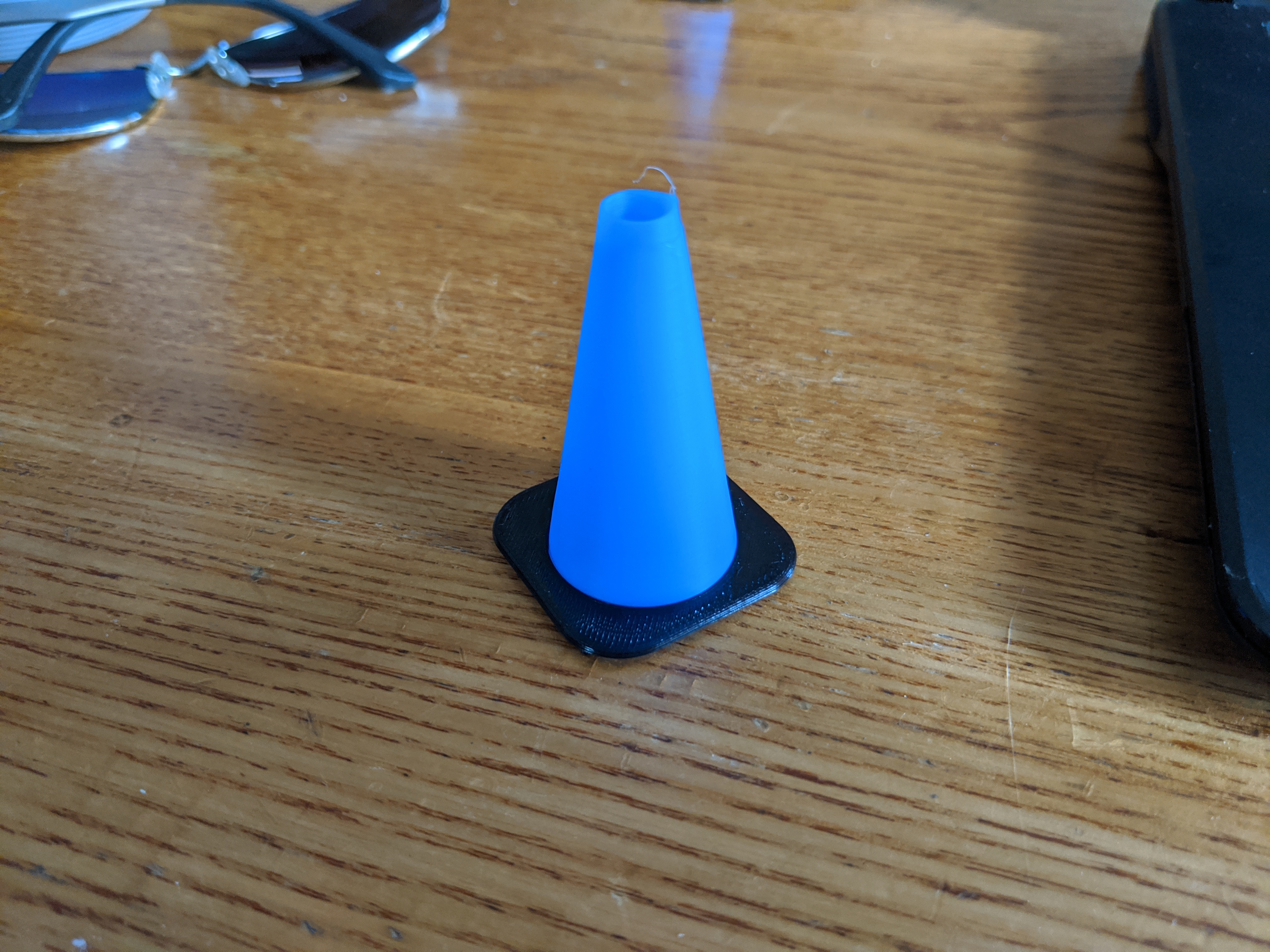 Two Piece R/C Car Traffic Cones