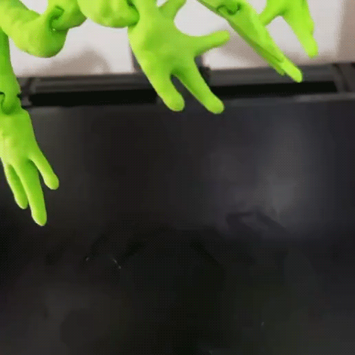 Miniatura 2 do modelo 3D CANE TOAD FLEXI - Articulated Frog Toy Easy Print