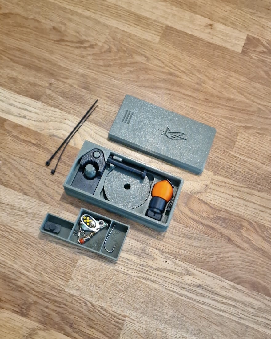 Compact Survival Fishing Kit - Just Add a Branch