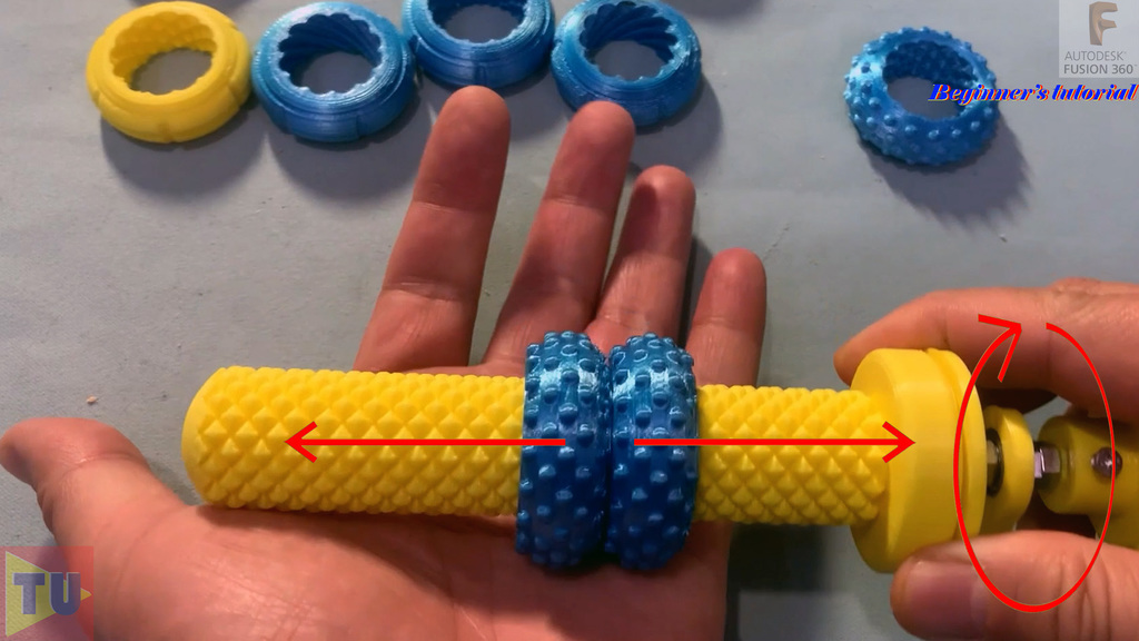 These multi-thread screws are satisfying, they can play music