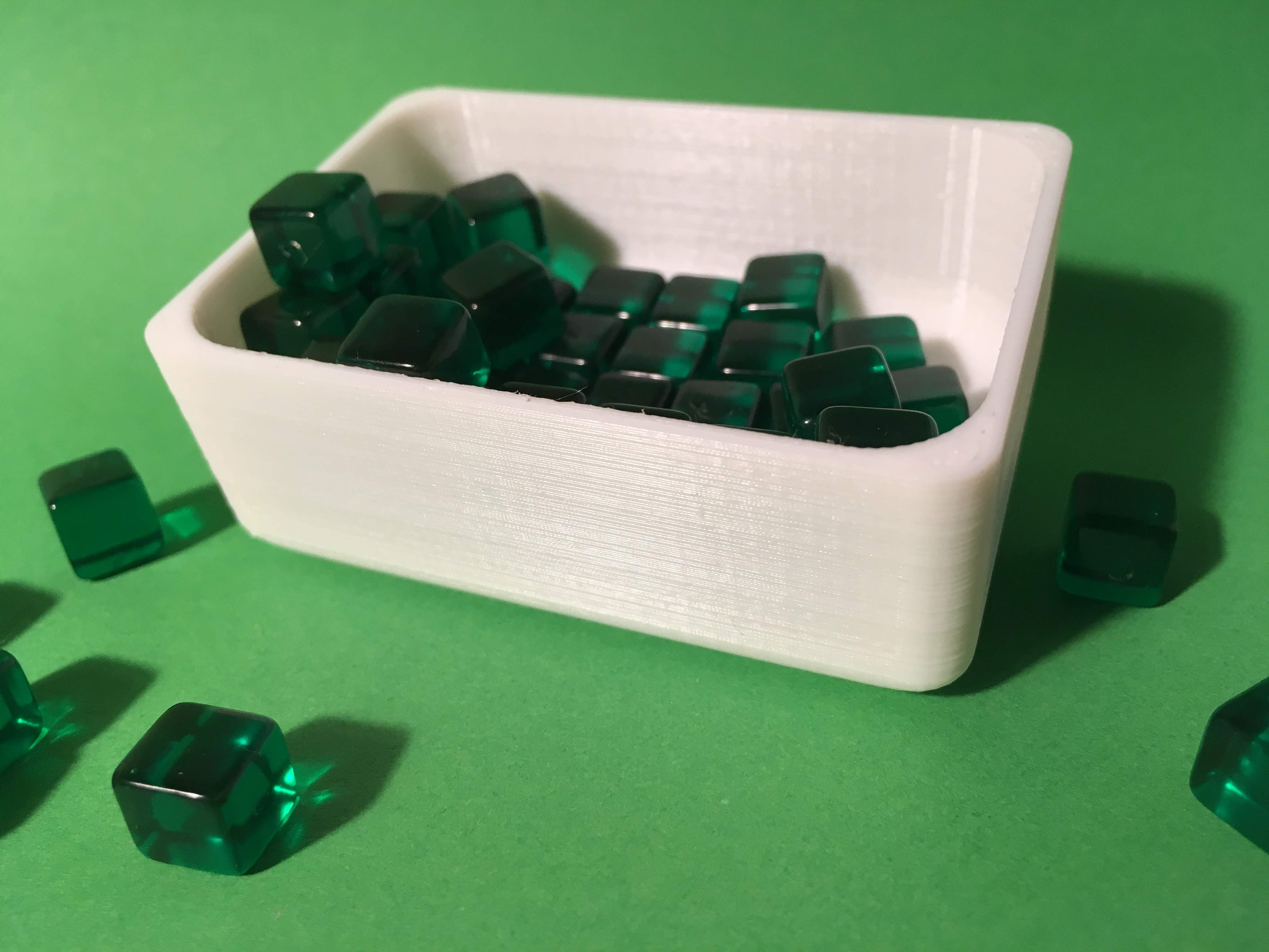 Parametric token tray