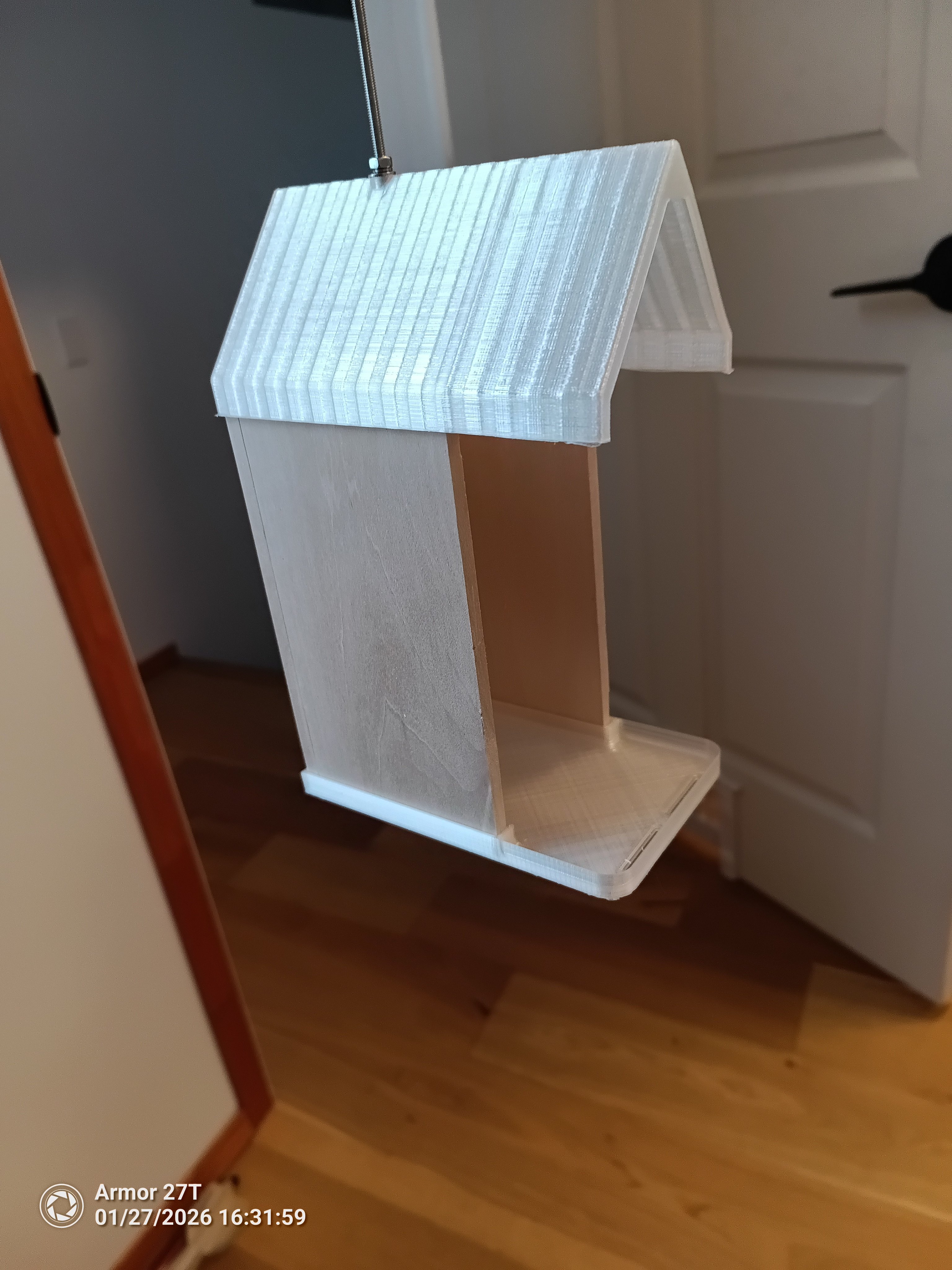 Bird Feeder - Print + Wood