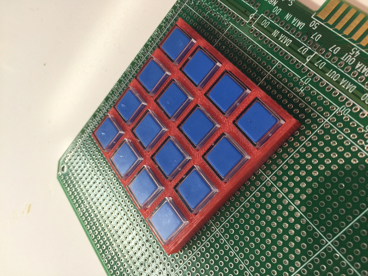 Keypad Matrix 12mm tac switch matrix