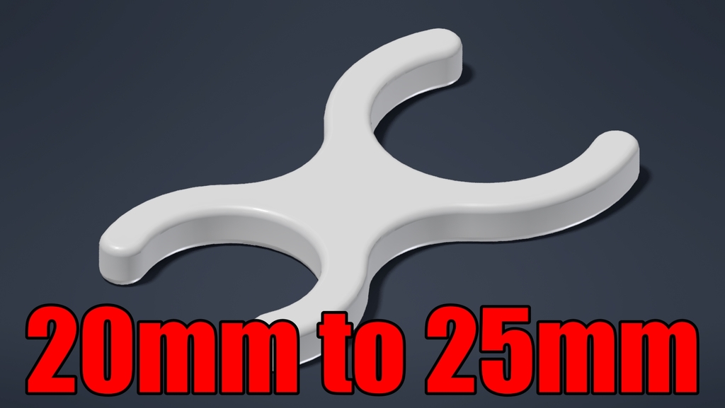 20mm to 25mm PVC Pipe Matrix Clip