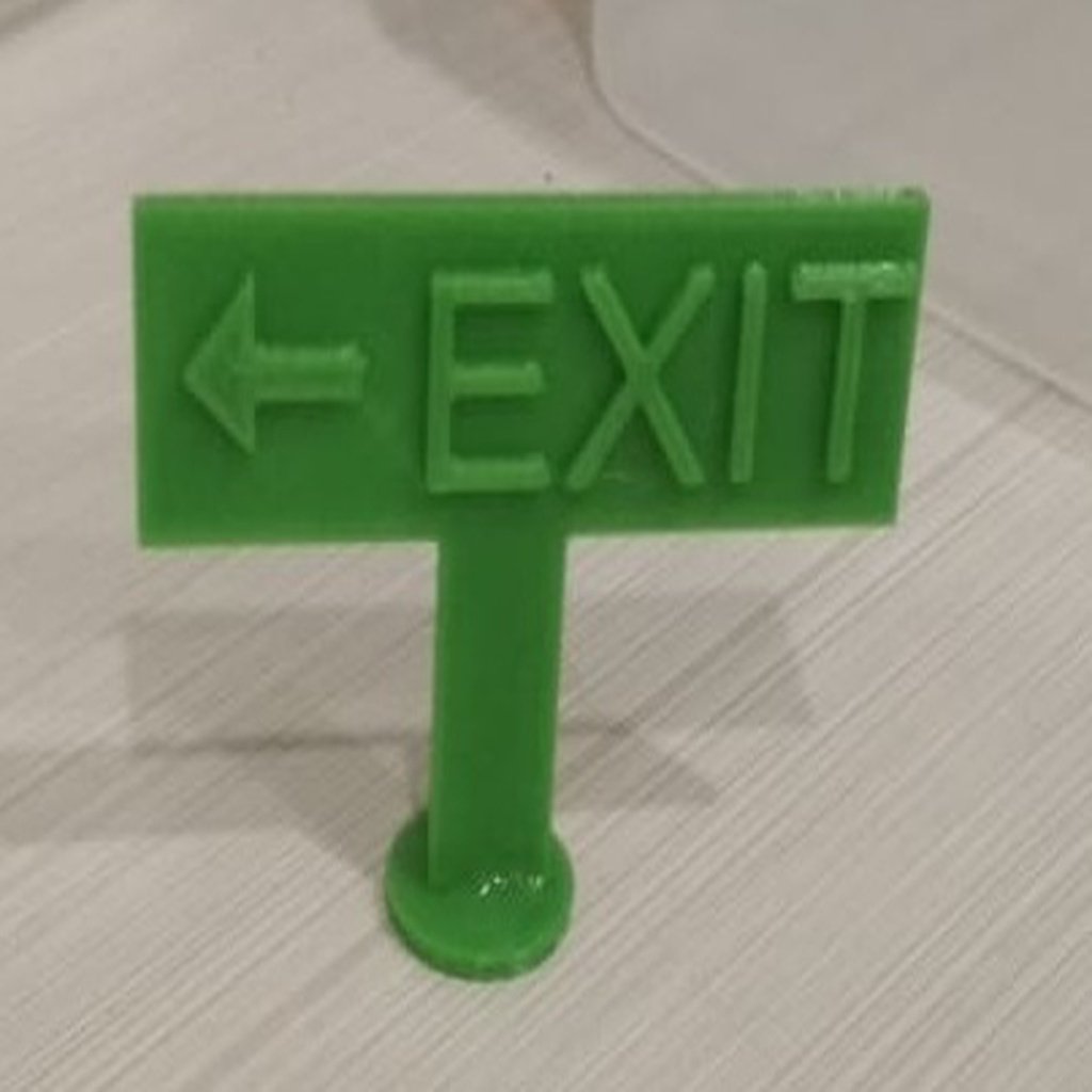 Plate EXIT