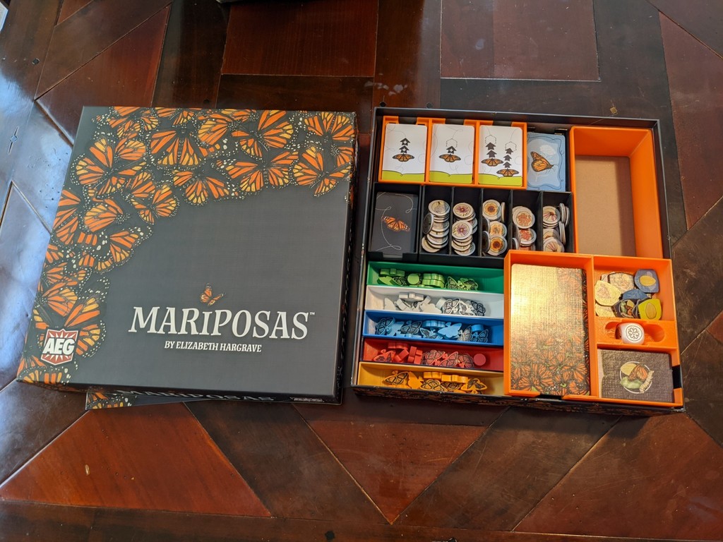Mariposas Boardgame Insert