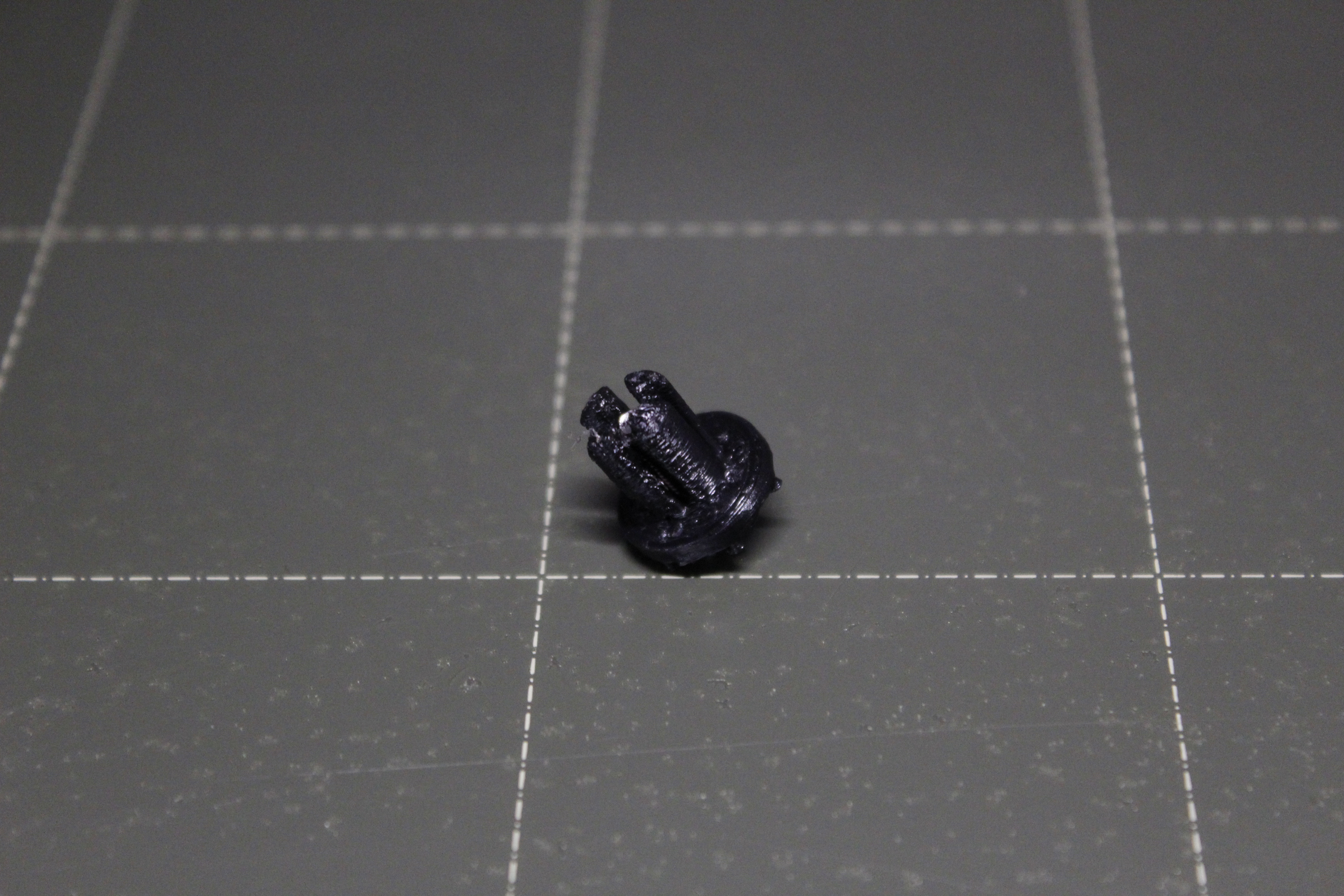 8mm automotive clip/fastener 3D model