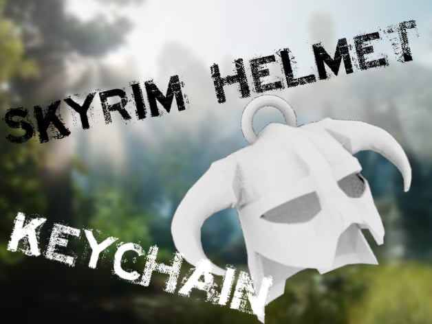 Skyrim keychain