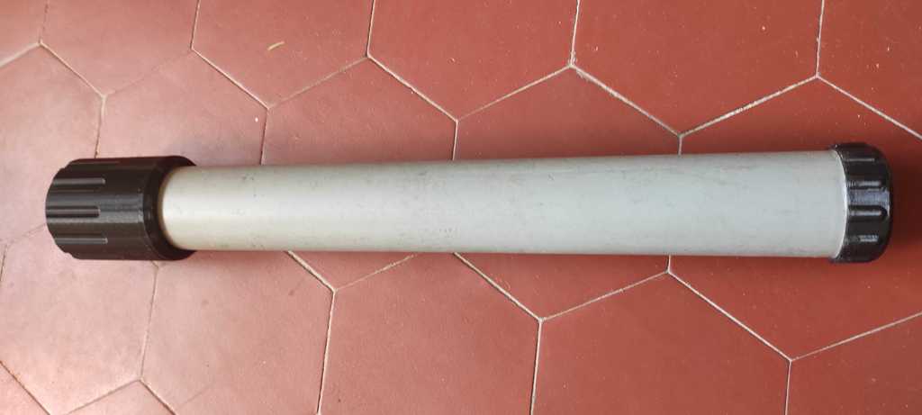 PVC tube end caps 40mm