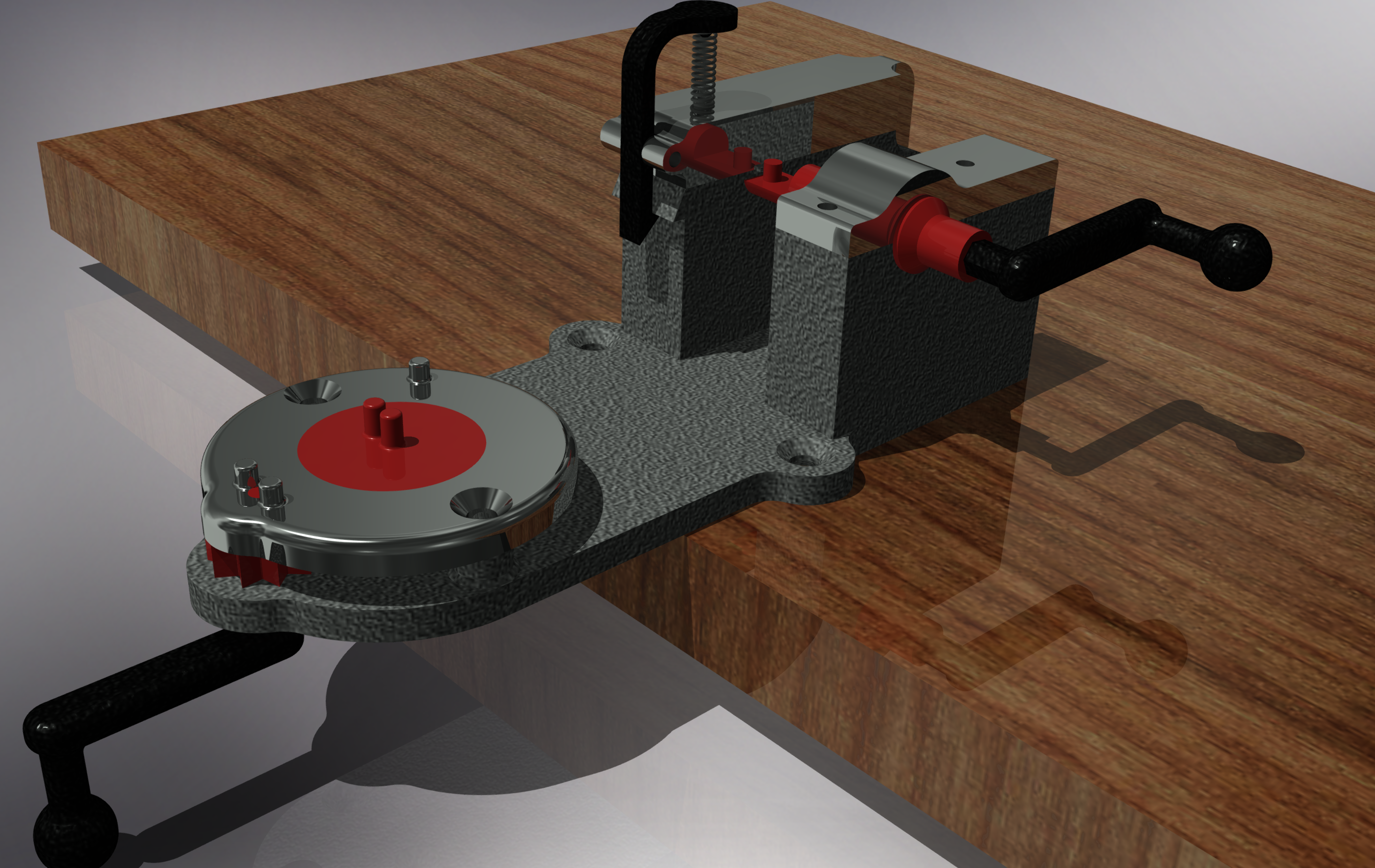 Wire bender/locking for lure making