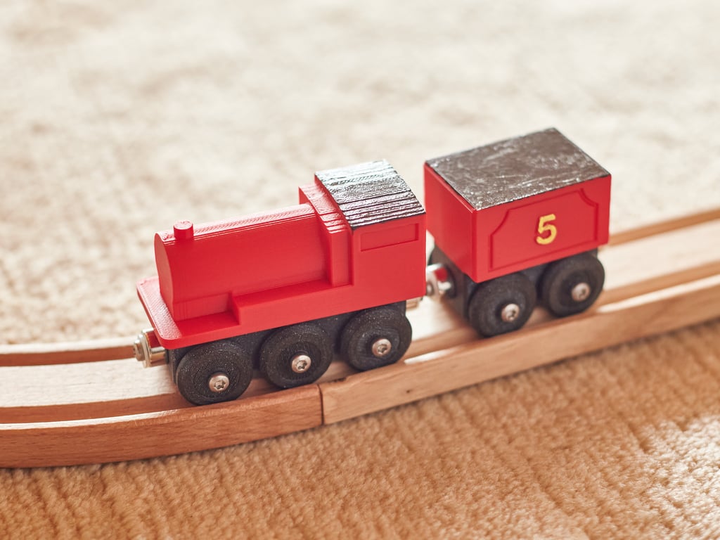 James Toy train Thomas (BRIO / IKEA compatible)