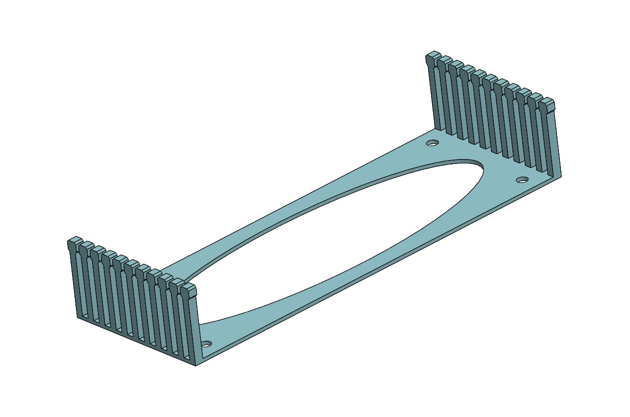 10-slot 6" Jumper Wire Rack