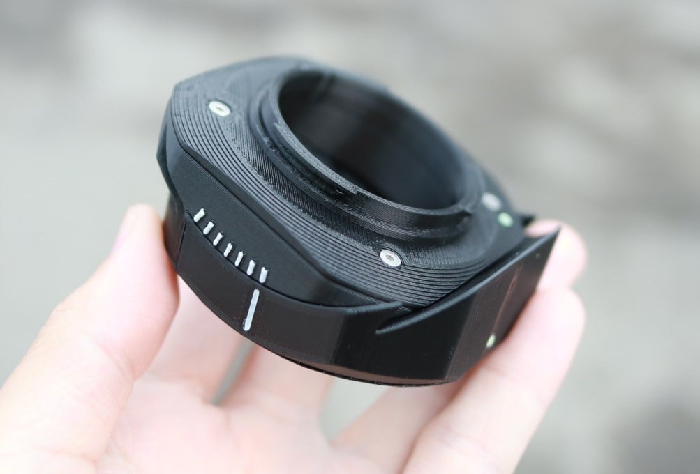 CANON EF Lens Adjustable Tilt Adapter for EOS M & FUJIFILM X Cameras