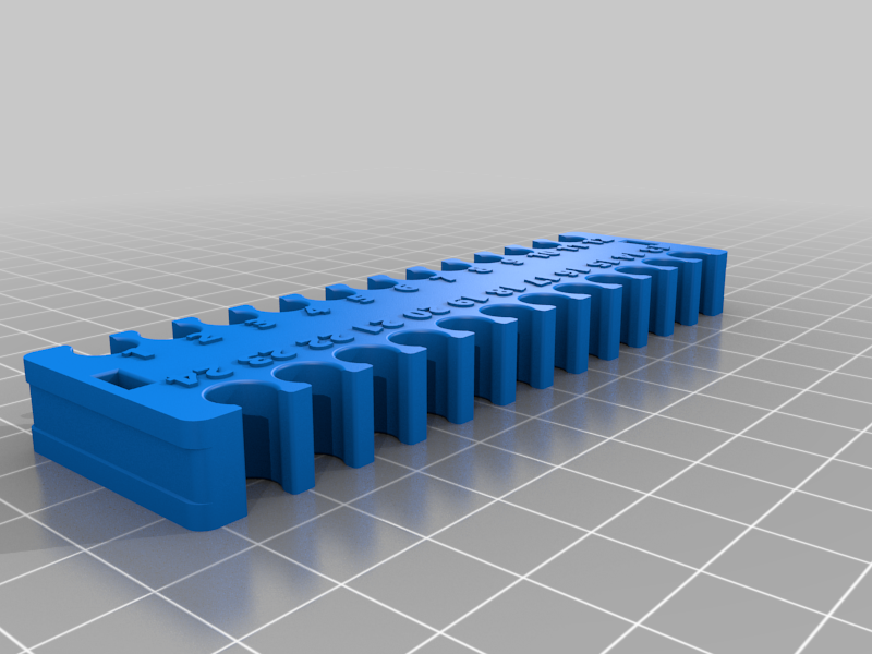 Ethernet cable runner for 24 port patch panel (numbered)
