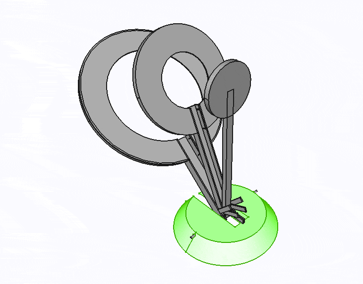 Staggered Target (Nerf target practice)