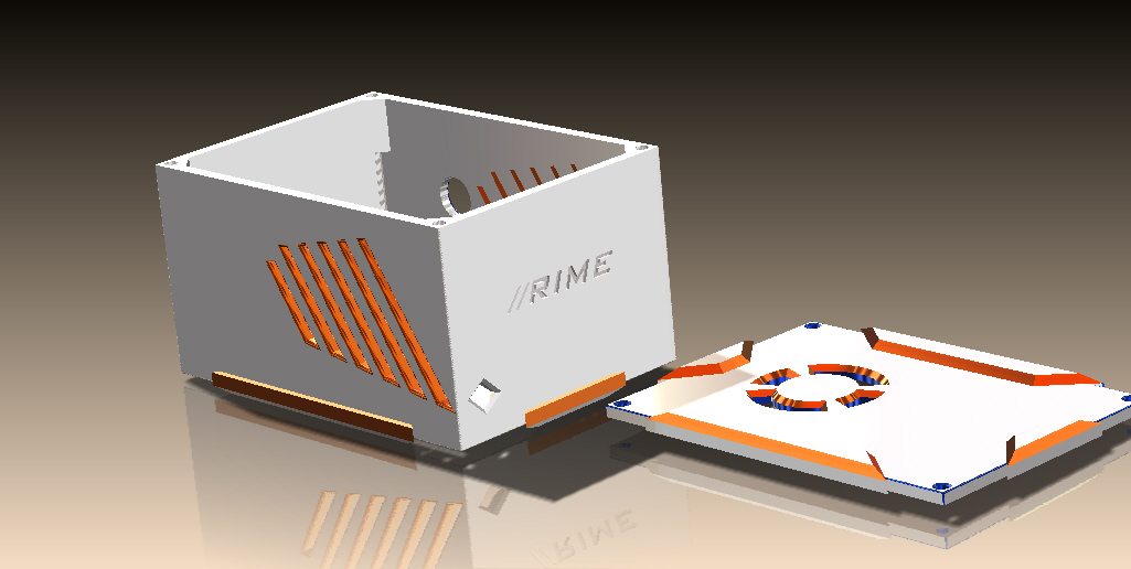 Electronics box