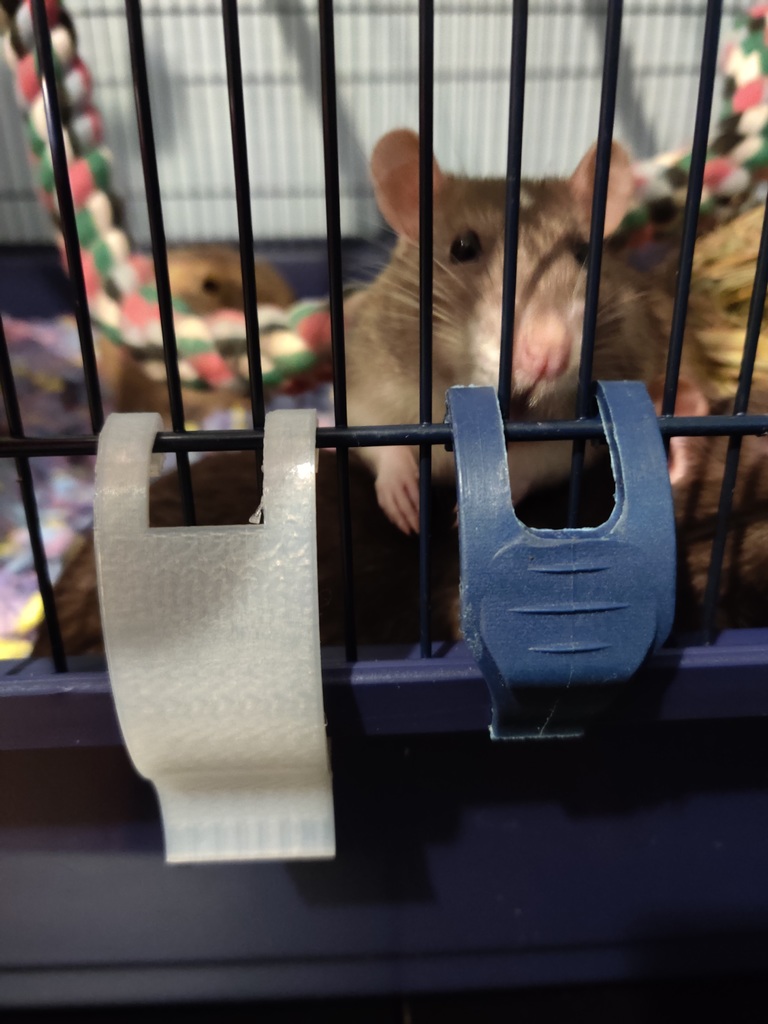 Rat cage clip
