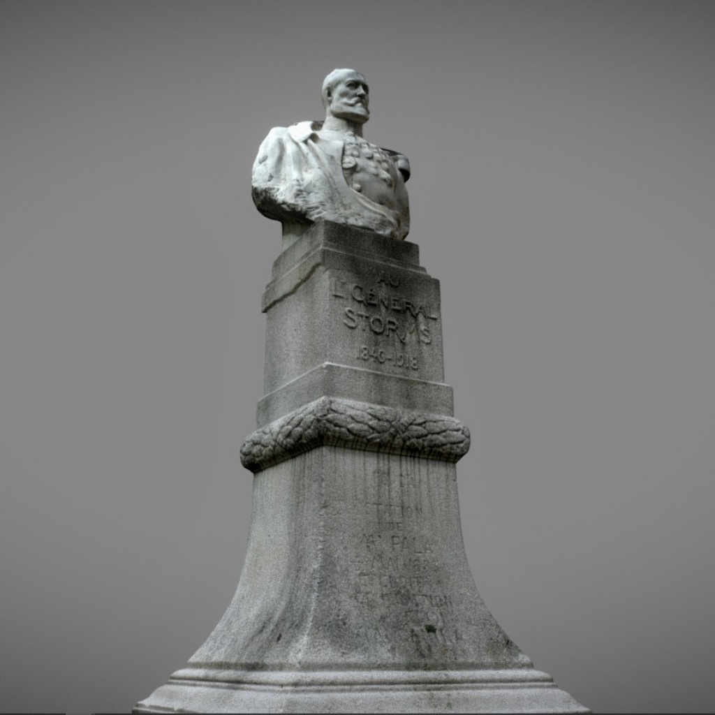 Bust of General Storms