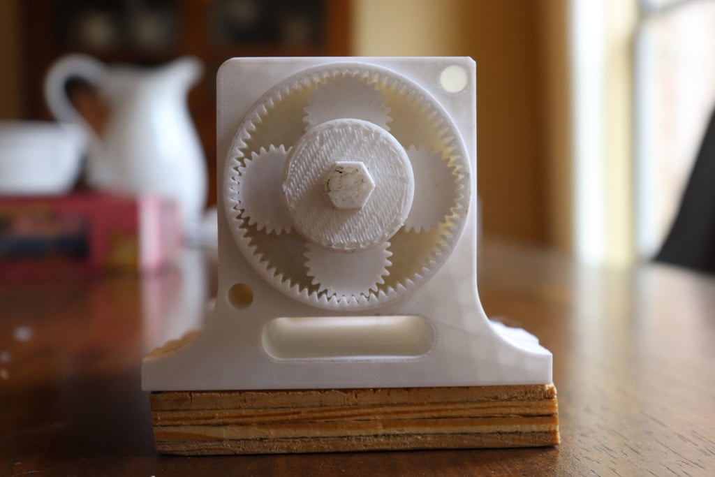 Functional 3D Printed Winch 125:1 