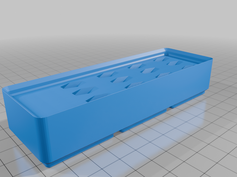 Gridfinity 1/4 Long  Bit Holder