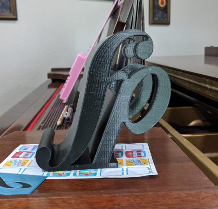 Fortepiano Phone Stand