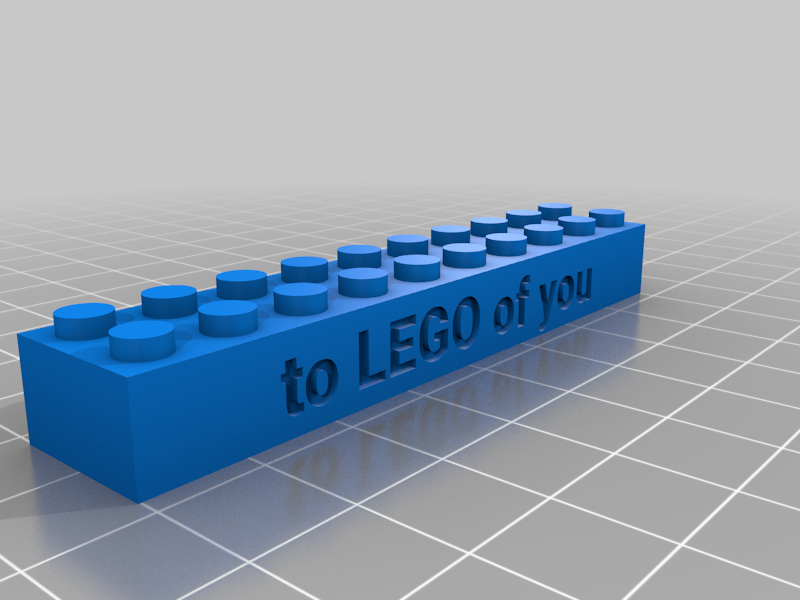to LEGO of you