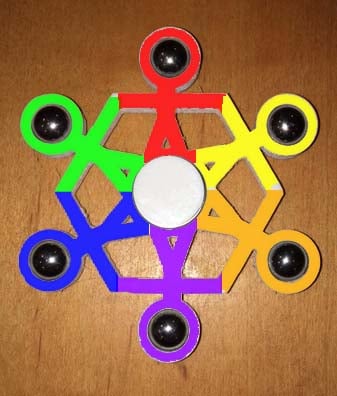 stickman fidget spinner