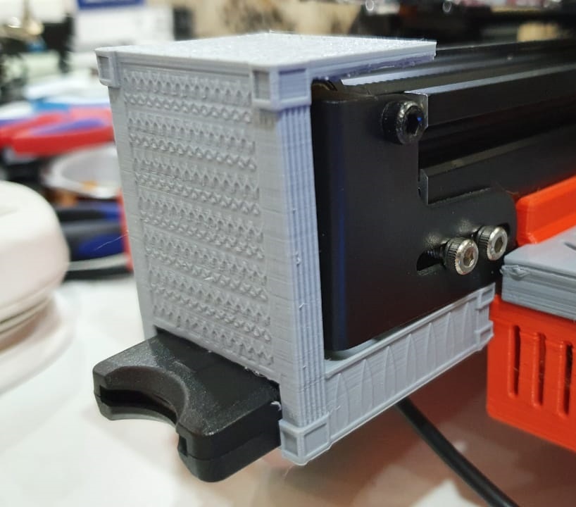 Ender 3 Pro SD Card Mount with Y-axis Pulley Cover