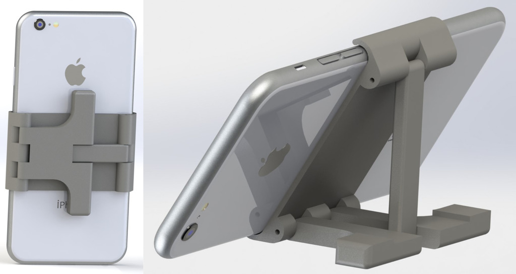 Foldable Holding Phone Stand (compatible with iPhones)