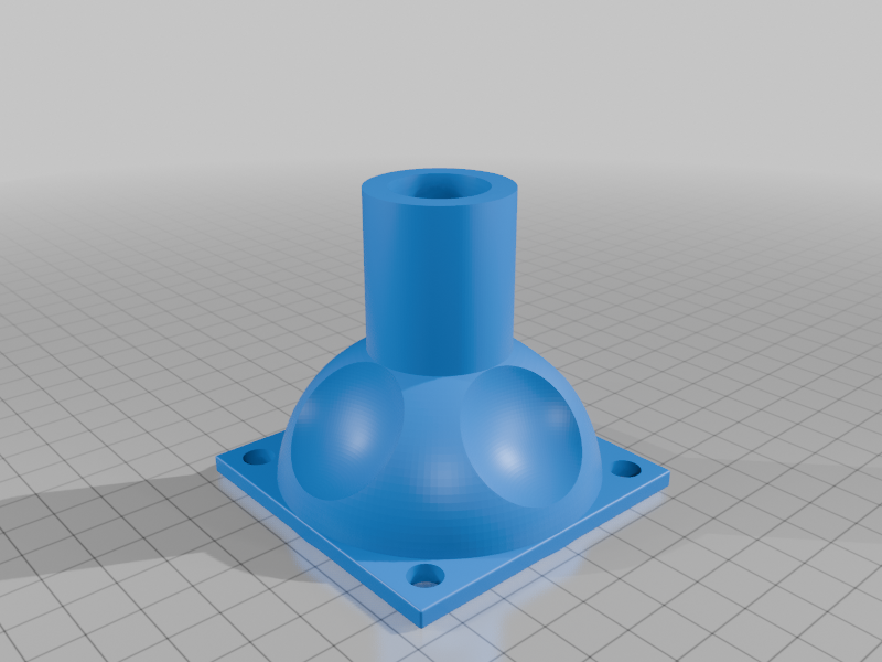 Meshtastic Solar Node base for the Harbor Breeze Solar Light