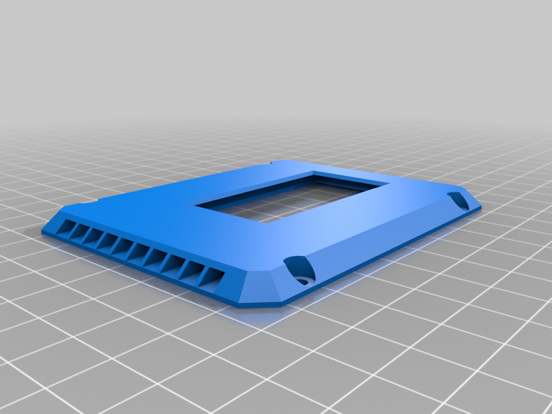 Waveshare 2.13 e-Paper case wall holder RPI 4