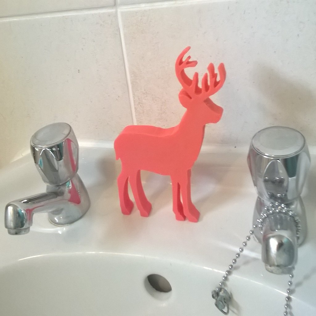 Christmas Deer Soap Mold