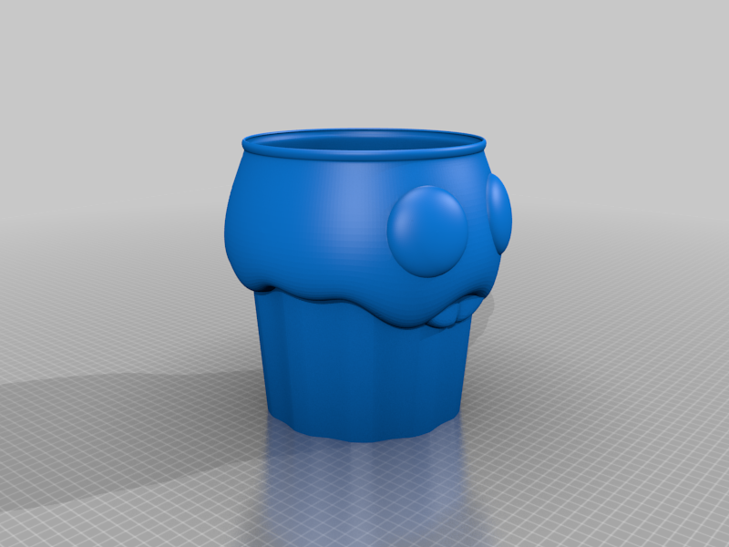 Cupcake popcorn bucket