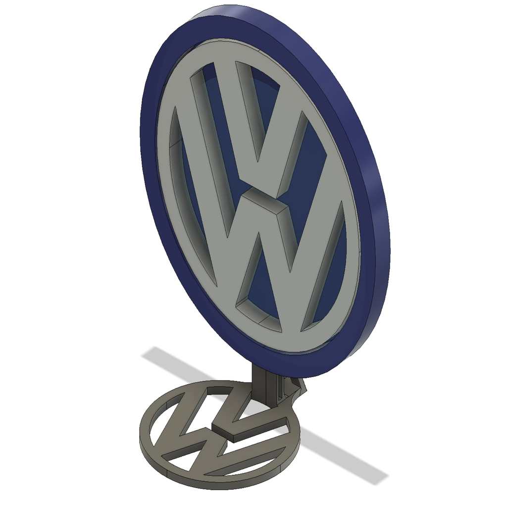 VW Logo Desk Stand