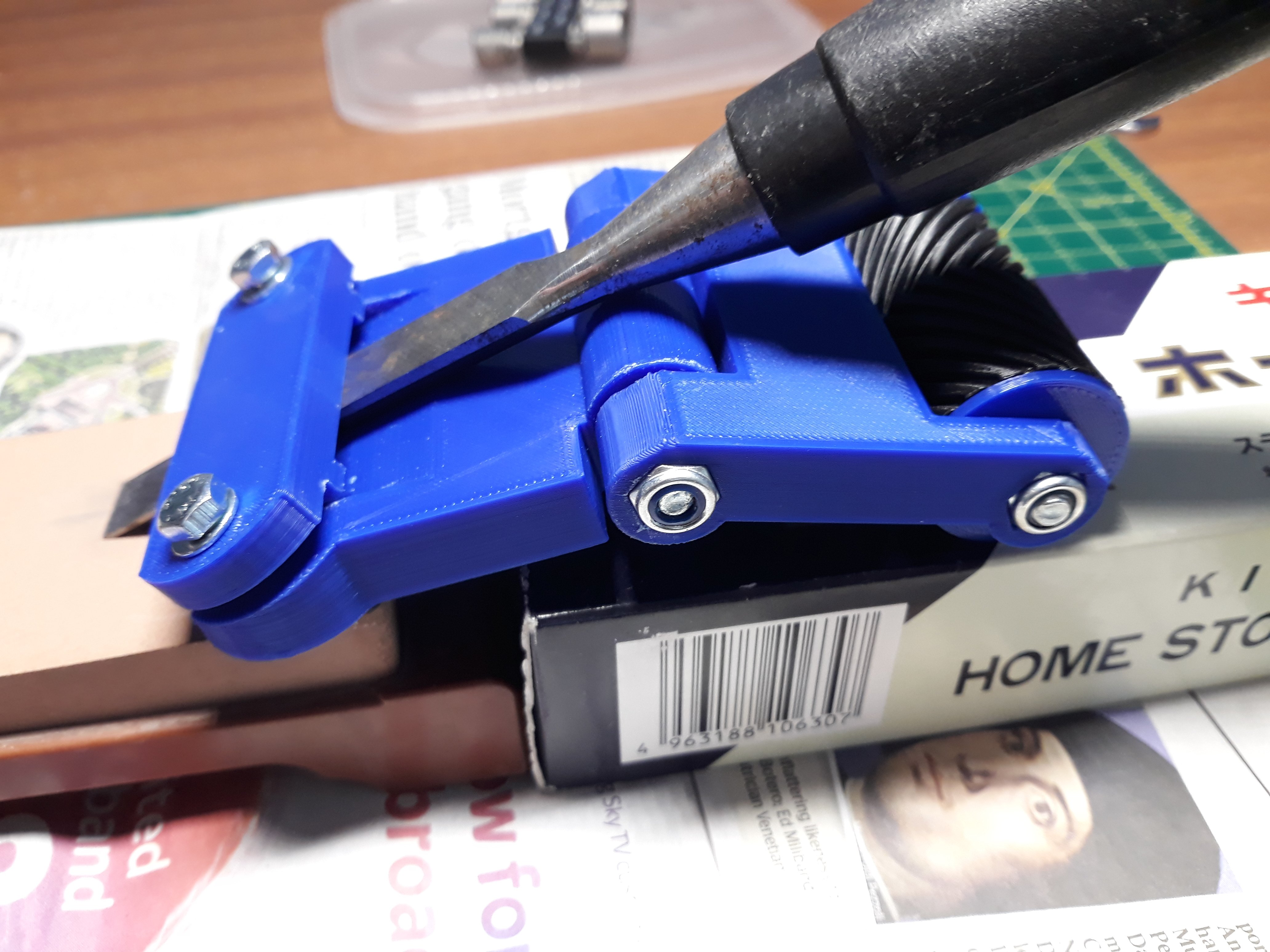 Chisel / Plane Honing / Sharpening Jig with MR106 bearings