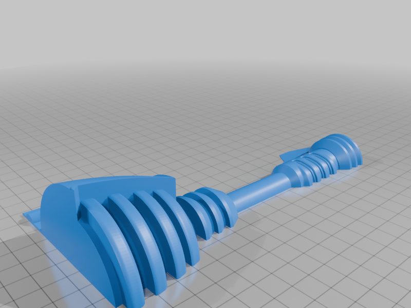 Fallout 3 Alien Blaster Split Model