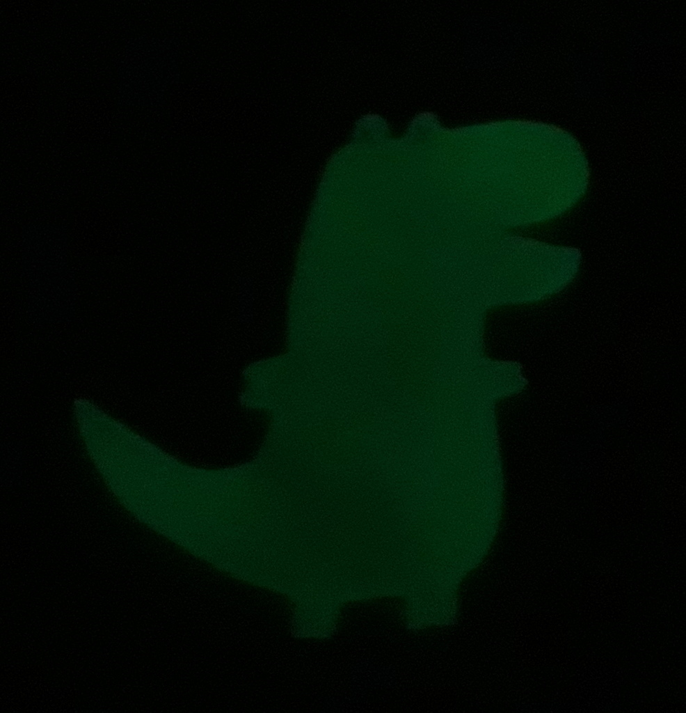 glow-in-the-dark dinosaur