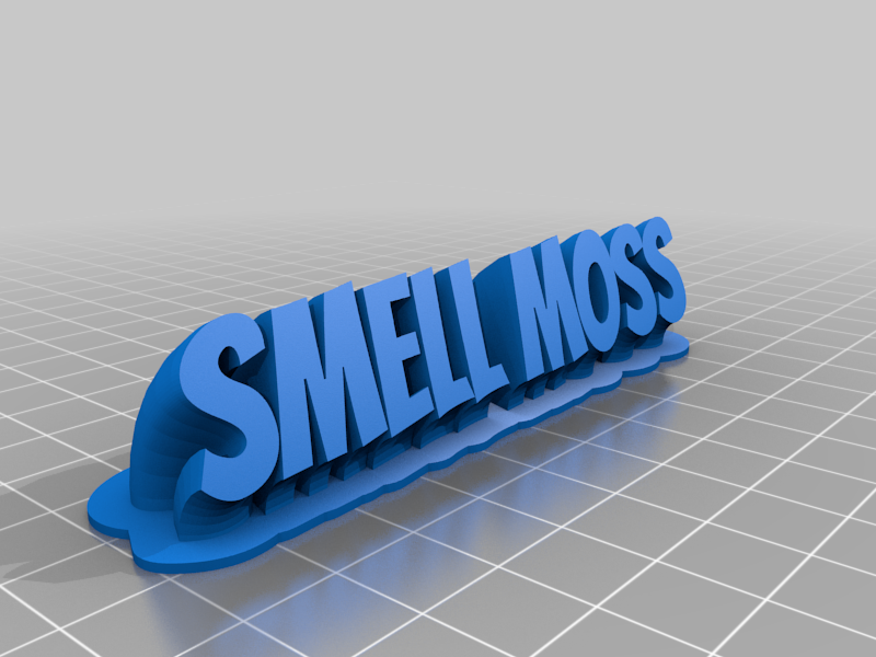 Smell Moss