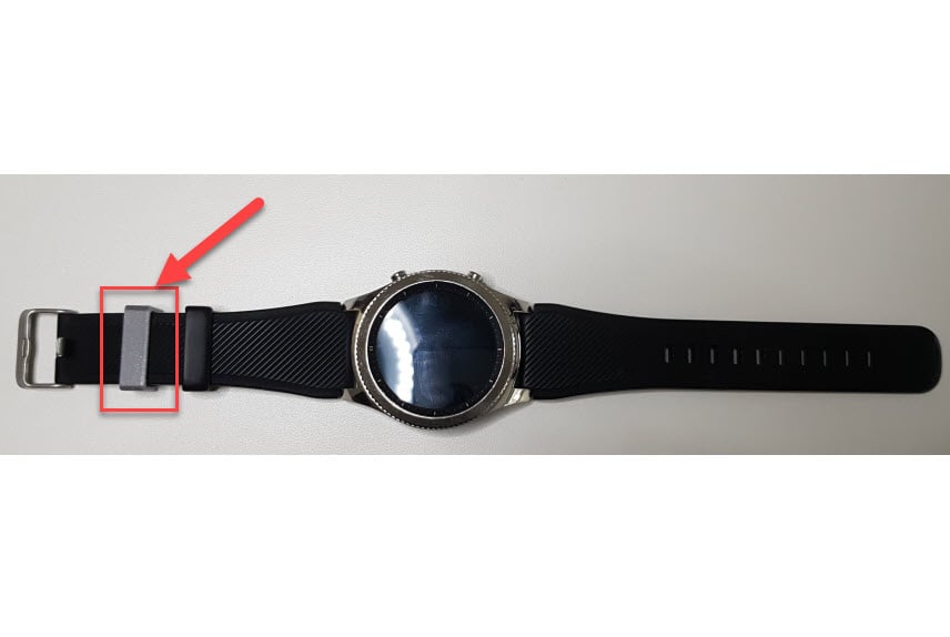 Samsung Gear S3 watch strap loop