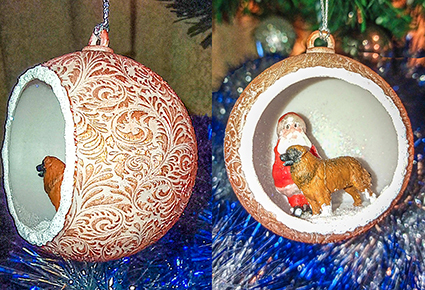 Patterned bauble