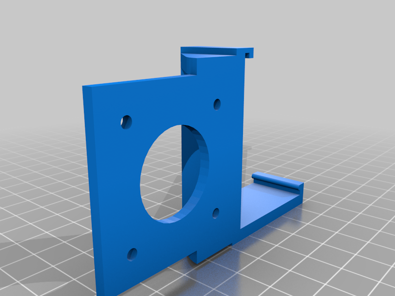 anycubic i3 side extruder mount
