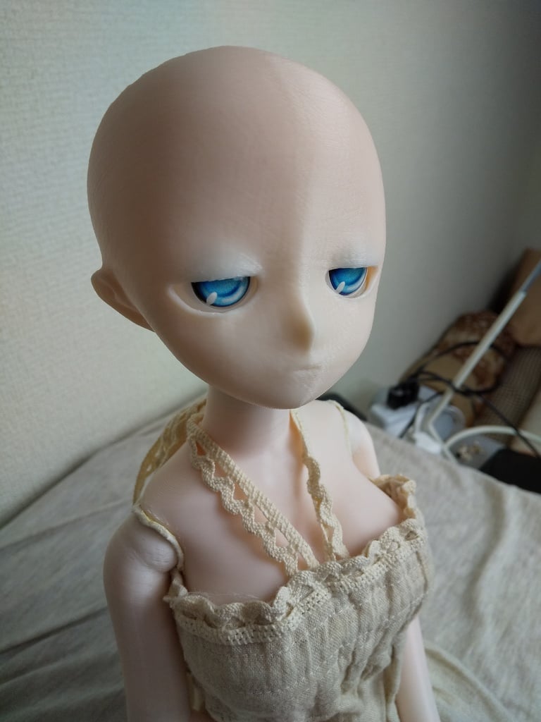 Kasca-style magnet joint doll_Extended parts_ジト目 Half eye