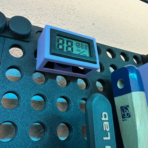 Miniatura 3 do modelo 3D Hygrometer Threadboard Holder