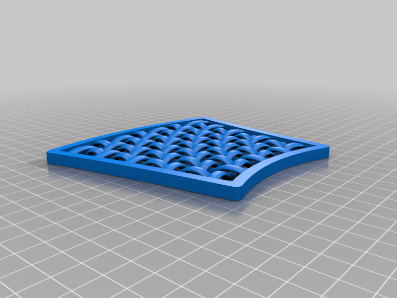 wickerwork coaster