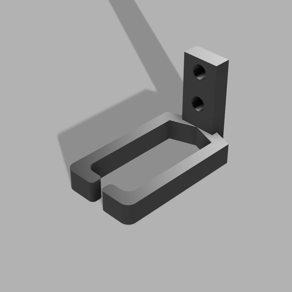 Rack Mounted Cable Management Clip