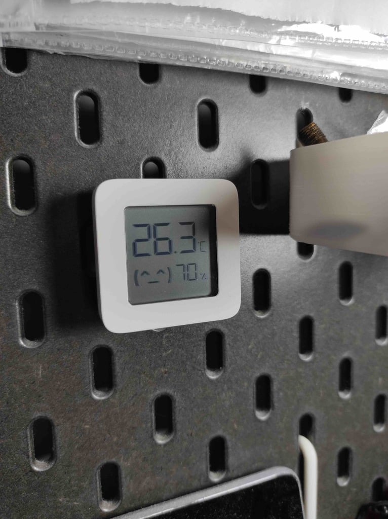 Xiaomi Mijia Bluetooth Thermometer 2 Holder Ikea Skadis