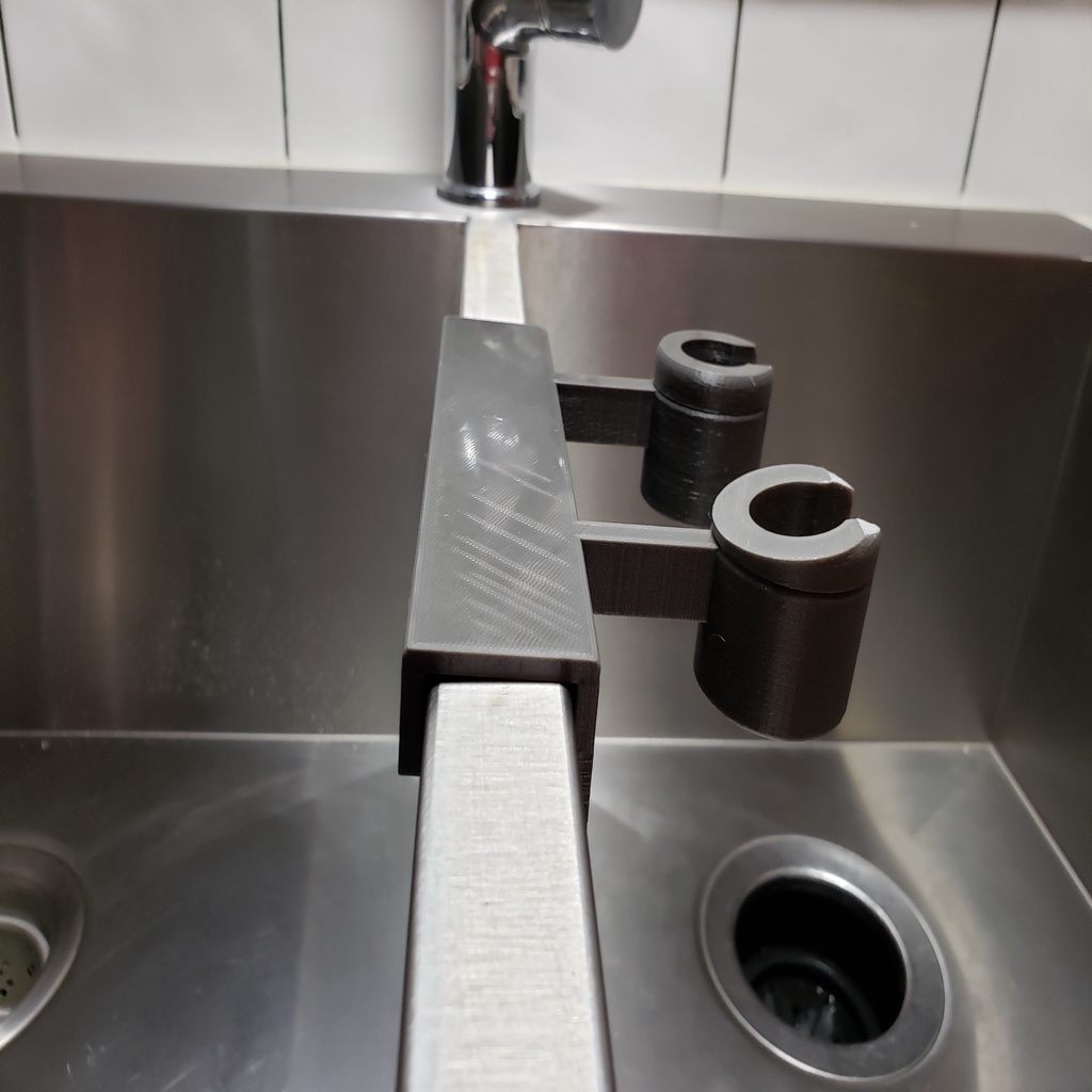 Kitchen Sink brush holder v3.1