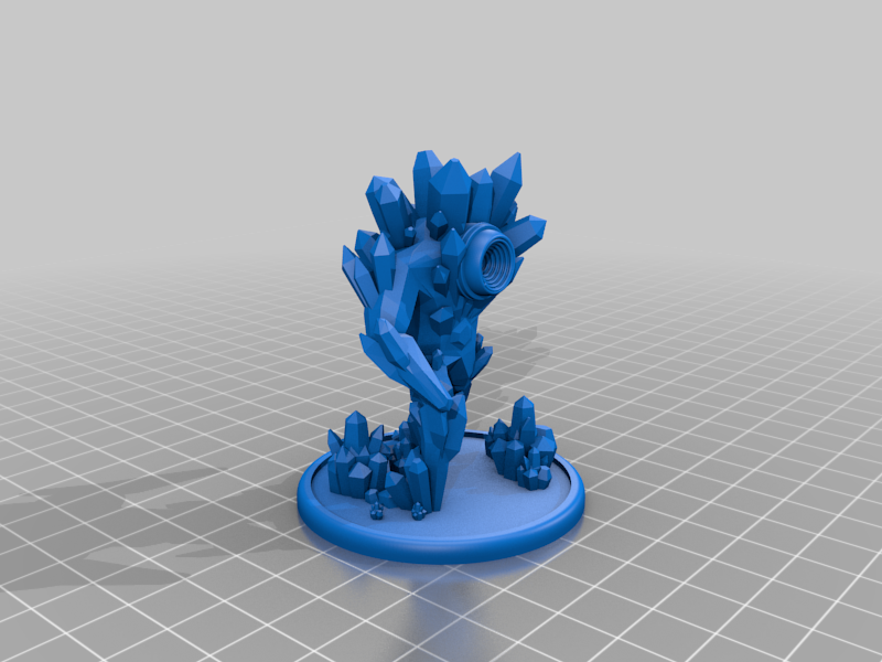Rune Crystal Golem (Custom from ClayRade Crystal Golem)
