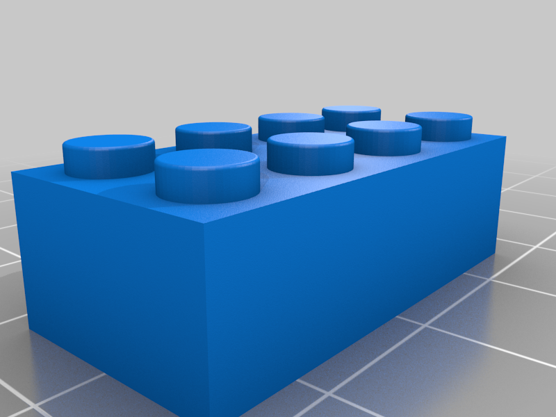 Lego Compatible 2x4 Brick